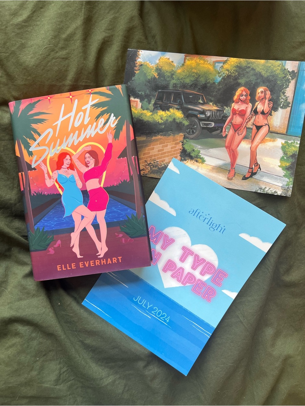 Hot Summer by Elle Everhart (Afterlight)